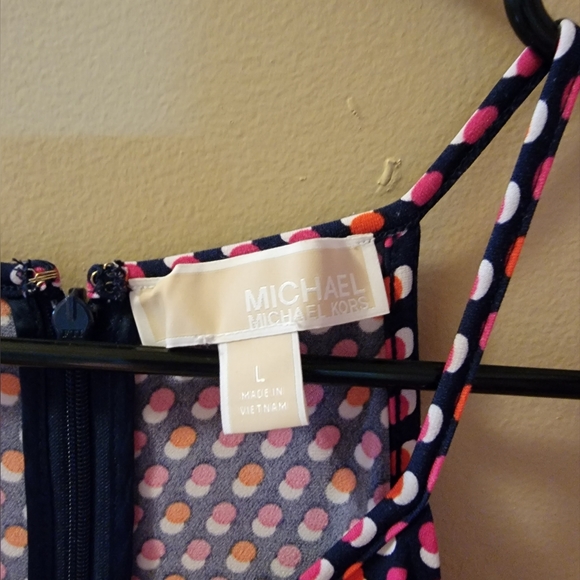 Michael Kors Midi Dress Size L - Picture 3 of 6